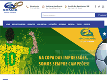 Tablet Screenshot of gomaq.com.br